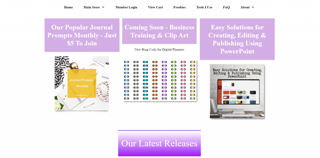 Createful Journals PLR Templates Journal Prompts and Planners