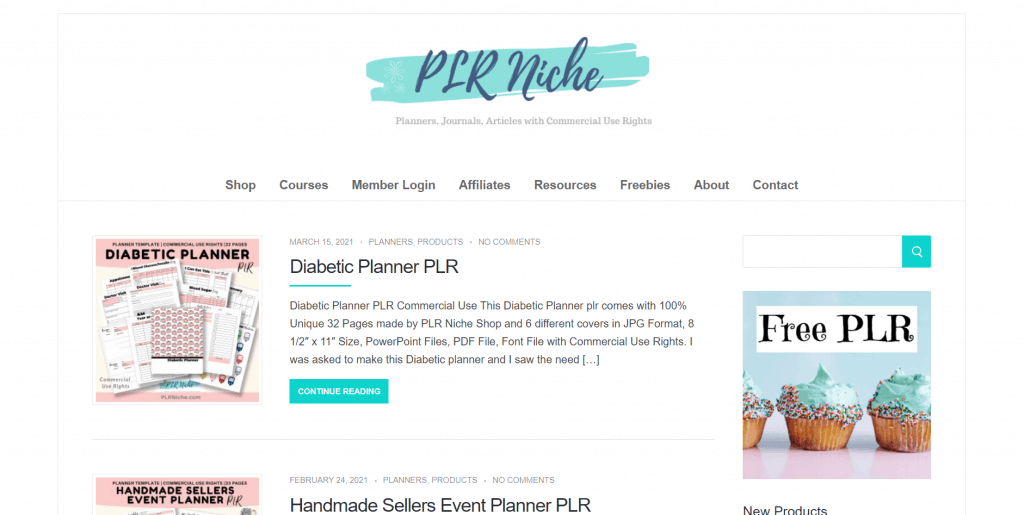 PLR Niche PLR Digital Planners and Journals