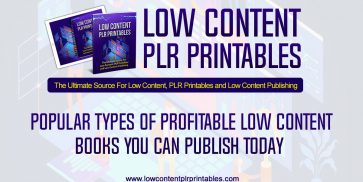 Popular Types of Profitable Low Content Books You Can Publish Today