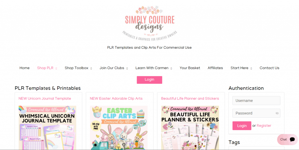 Yoga Journal Template : Simply Couture PLR