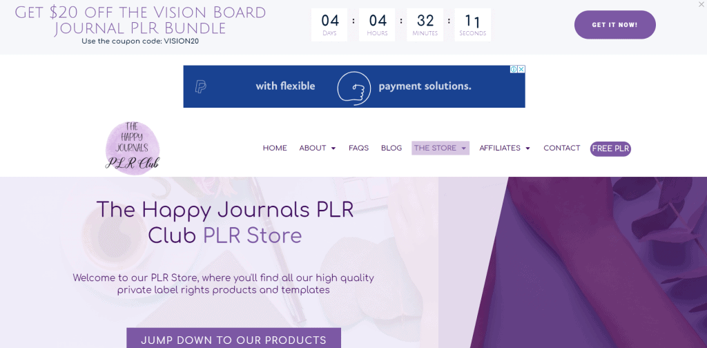 The Happy Journals PLR Club Personal Development PLR Printables