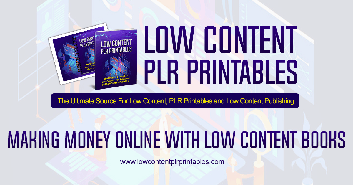 Making Money Online with Low Content Books