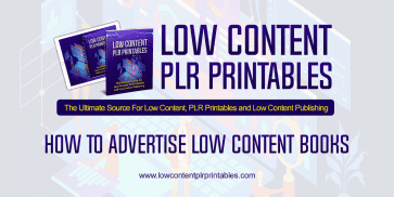 How to Advertise Low Content Books