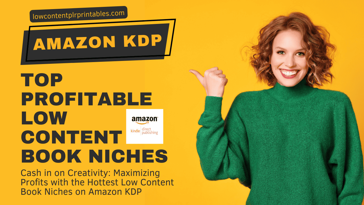 Amazon KDP Top Profitable Low Content Book Niches (2)