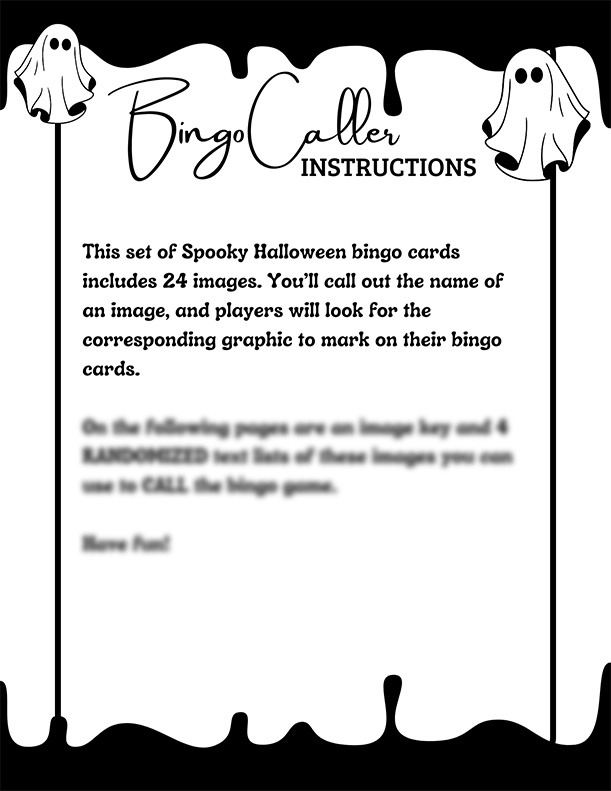 BW Instructions Blur