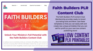 Faith Builders PLR Content Club