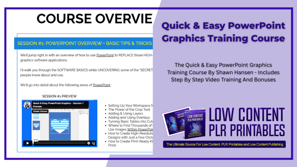 Quick & Easy PowerPoint Graphics Training Course