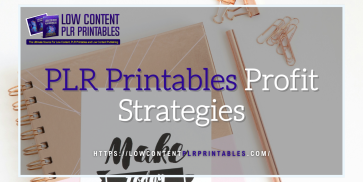 PLR Printables Profit Strategies