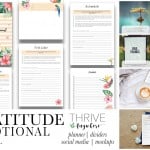 Gratitude Devotional PLR Journal Workbook Template