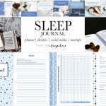 Sleep PLR Journal Planner Track Your Sleep