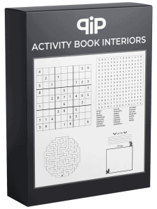 600 Activity Book Interior Pages