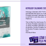 Astrology Calendars 2021 PLR Calendars Set