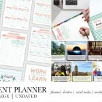 College Student PLR Planner Workbook Template