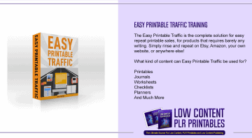 Easy Printable Traffic Training