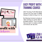 Easy Profit With Stickers Training Course