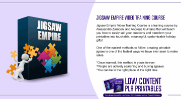 Jigsaw Empire Video Training Course