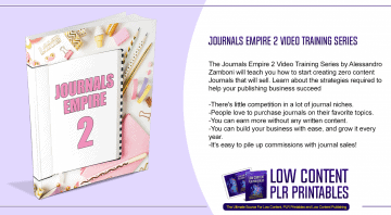 Journals Empire 2 Video Training Series