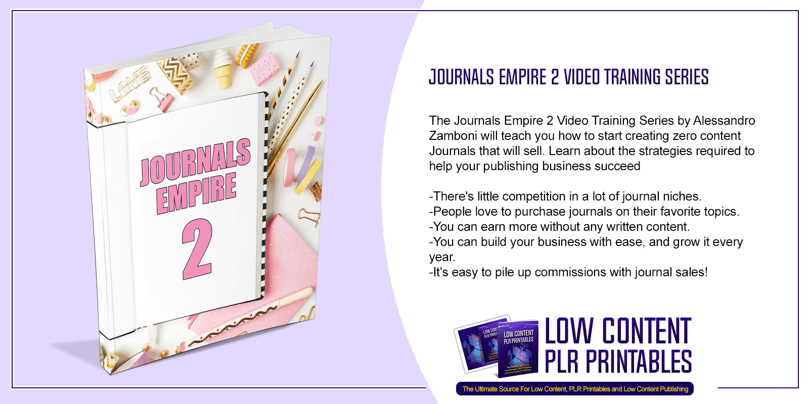 Journals Empire 2 Video Training Series