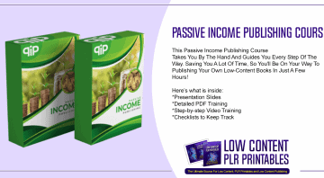 Passive Income Publishing Done For You Course