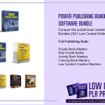 Power Publishing Bundles 2021 Low Content Software Bundle 1