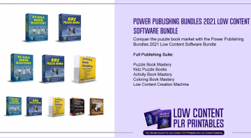 Power Publishing Bundles 2021 Low Content Software Bundle 1