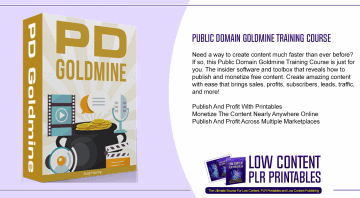 Public Domain Goldmine Training Course