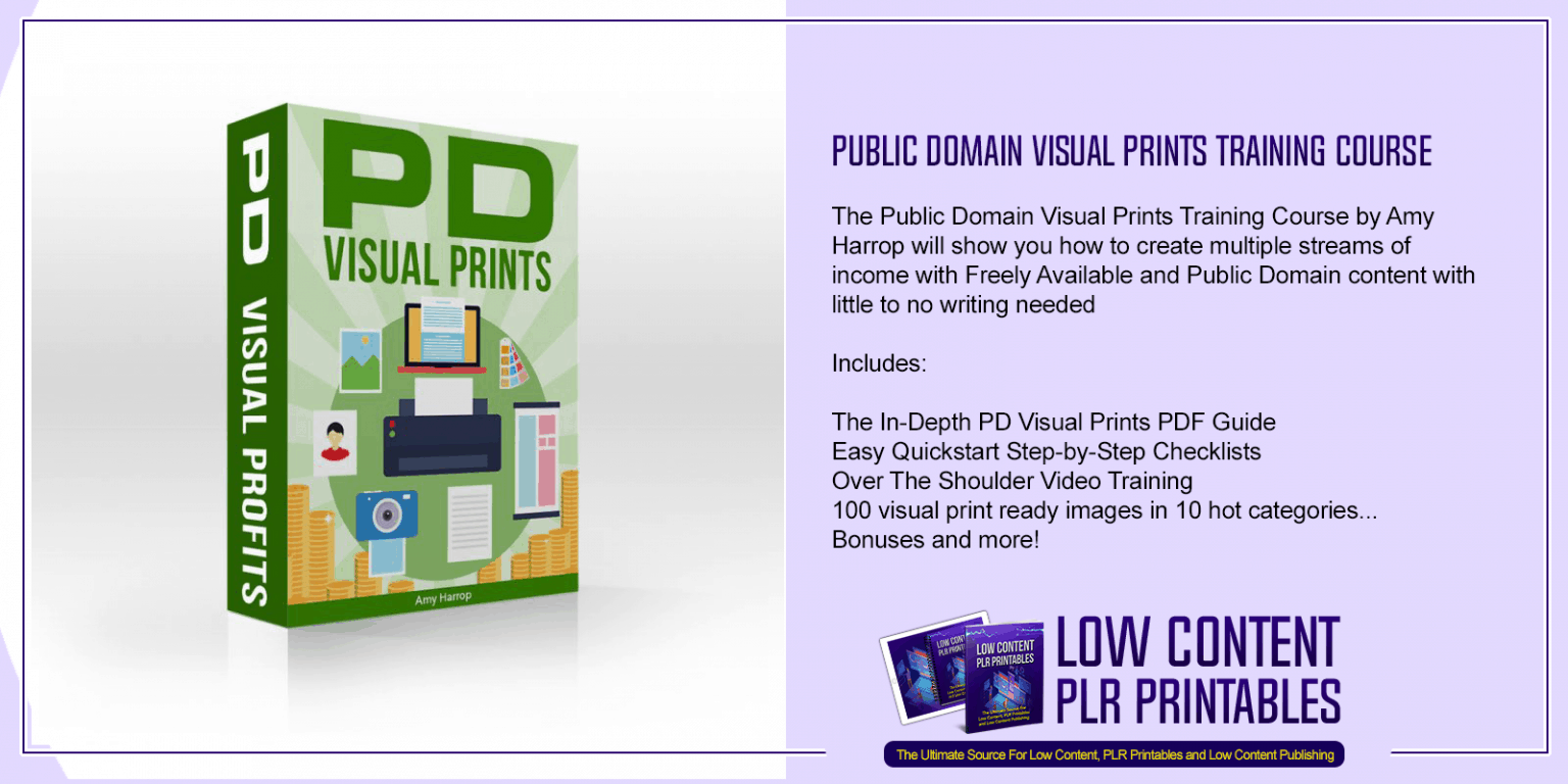 Public Domain Visual Prints Training Course | Printables Content Course