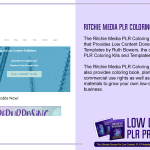 Ritchie Media PLR Coloring Kits and Templates Shop