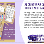 21 Creative PLR Journal Prompts to Ignite Your Imagination