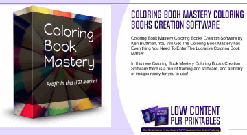 Coloring Book Mastery Coloring Books Creation Software