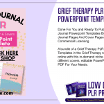 Grief Therapy PLR Journal Powerpoint Templates