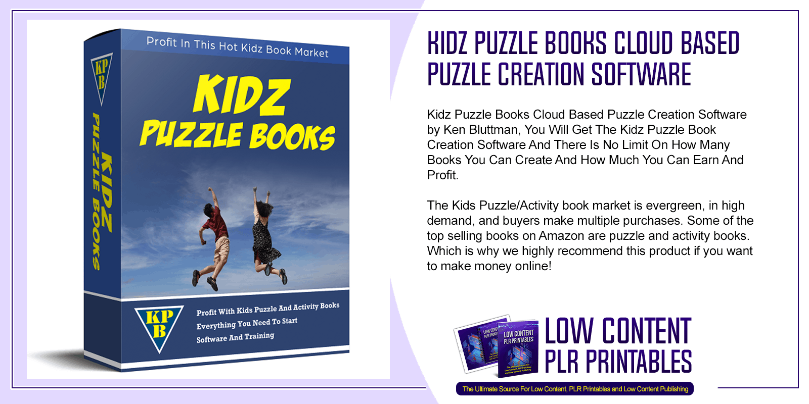 Kidz Puzzle Books Cloud Based Puzzle Creation Software