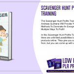 Scavenger Hunt Profits Training