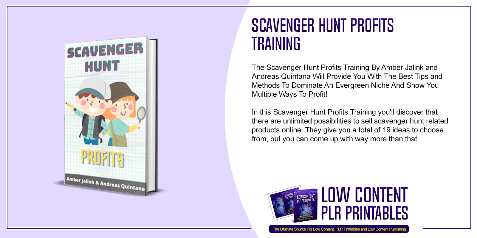 Scavenger Hunt Profits Training