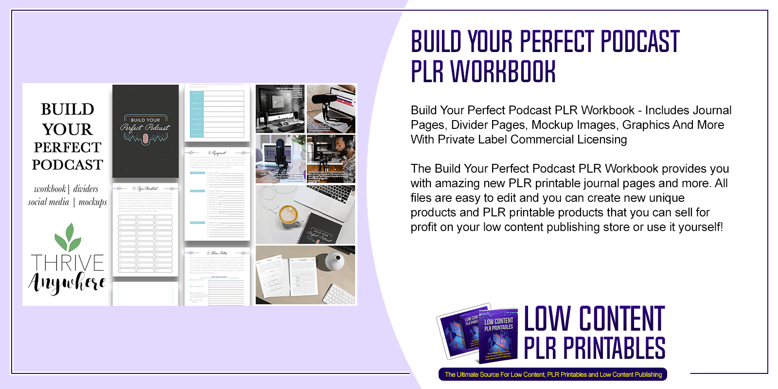 Build Your Perfect Podcast PLR Workbook