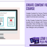Create Content for Canva Training Course