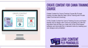 Create Content for Canva Training Course