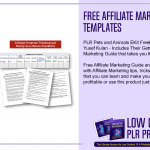 Free Affiliate Marketing Guide and Templates