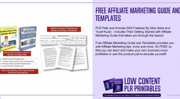 Free Affiliate Marketing Guide and Templates