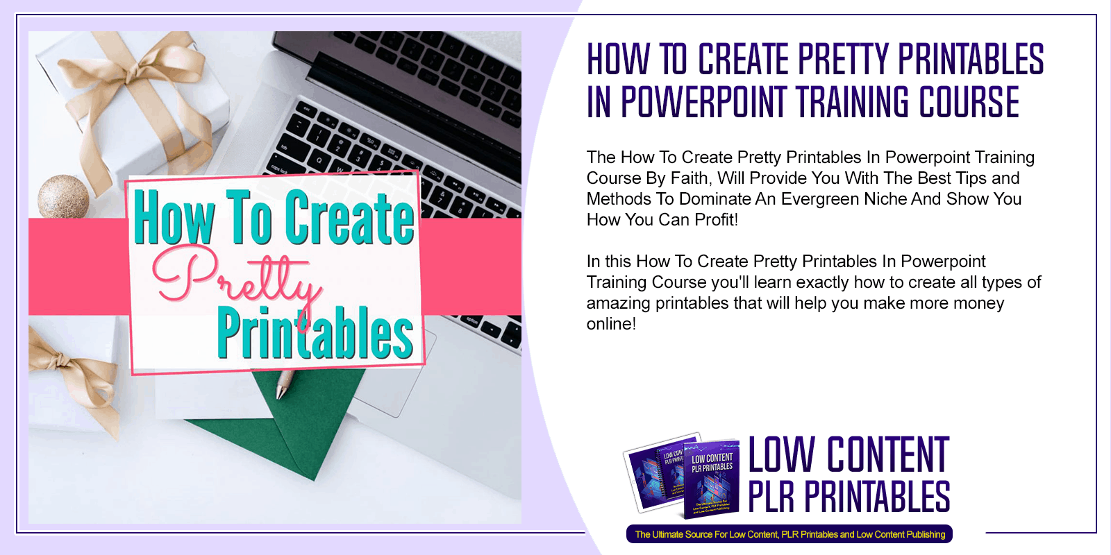 How To Create Pretty Printables In Powerpoint Training Course