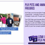 PLR Pets and Animals EKit Freebies