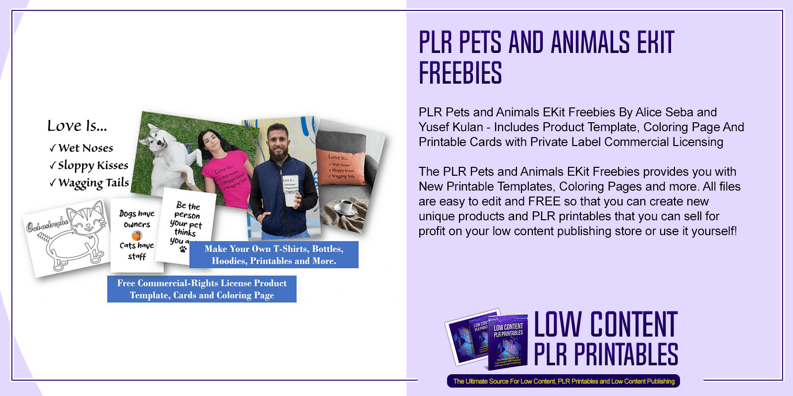 PLR Pets and Animals EKit Freebies