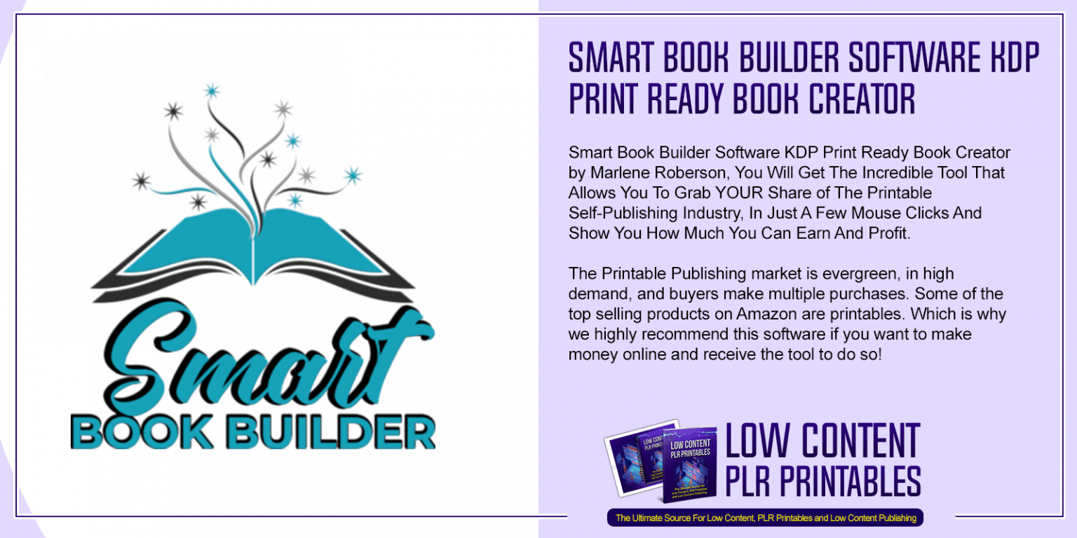 Smart Book Builder Software KDP Print Ready Book Creator