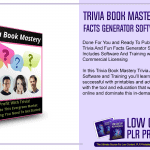 Trivia Book Mastery Trivia And Fun Facts Generator Software and Training