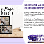 Coloring Page Mastermind 2 Self Publish Coloring Books Video Training Course
