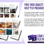 Free high Quality Health and Self Help PLR Packages