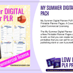 My Summer Digital Planner PLR Pack