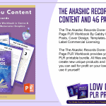 The Akashic Records Done for You Content and 46 Page PLR Workbook