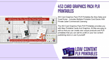 453 Card Graphics Pack PLR Printables