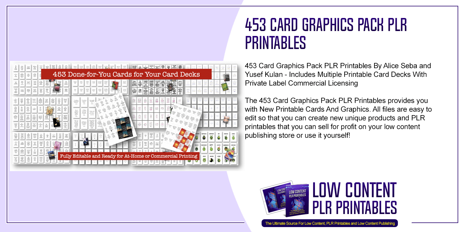 453 Card Graphics Pack PLR Printables